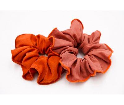 2 Coleteros Scrunchie Mallow+Tierra