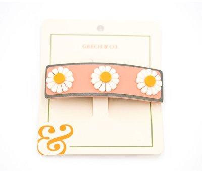Clip para Pelo Wide Flower Sunset