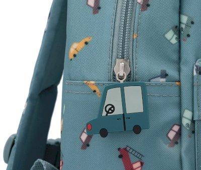 Mochila Infantil Vintage Cars Personalizable