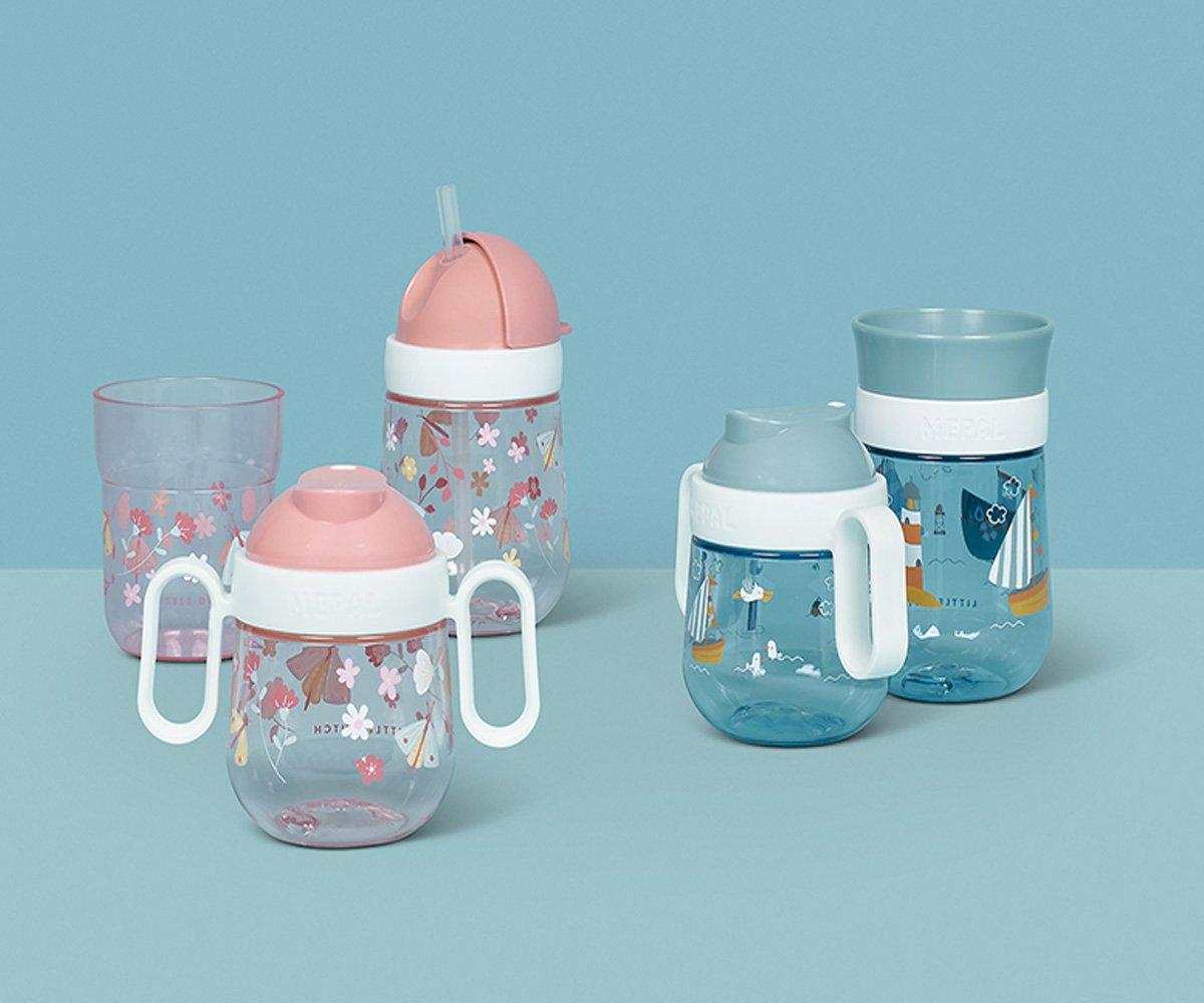 Vaso Infantil Mio Flores Y Mariposas 250ml