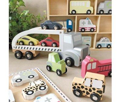 Puzzle Encajable Coches
