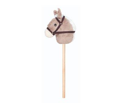 Cavallino Grigio Hobby Horse con Bastone