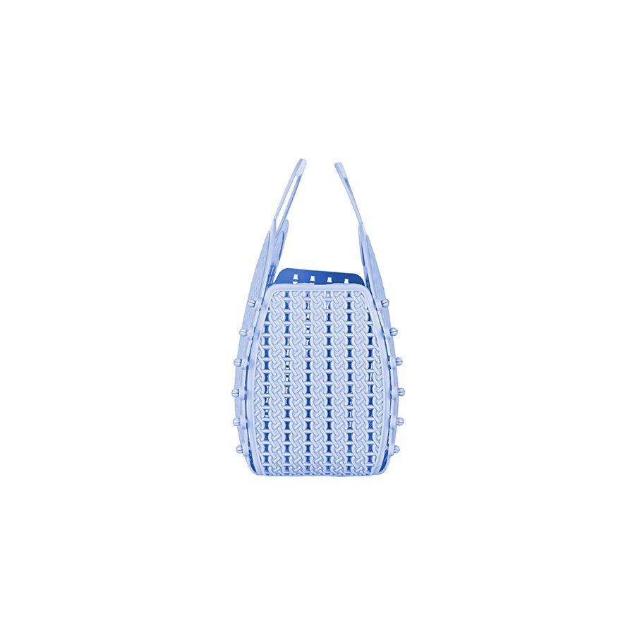 Bolsa Mini Plegable Plástico Baby Blue