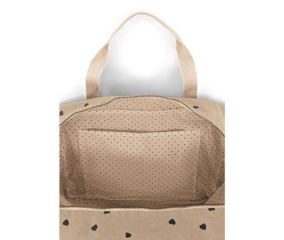 Bolso de Maternidad Raphael Corazones Sand