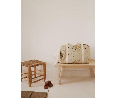 Bolso de Maternidad Raphael Corazones Sand