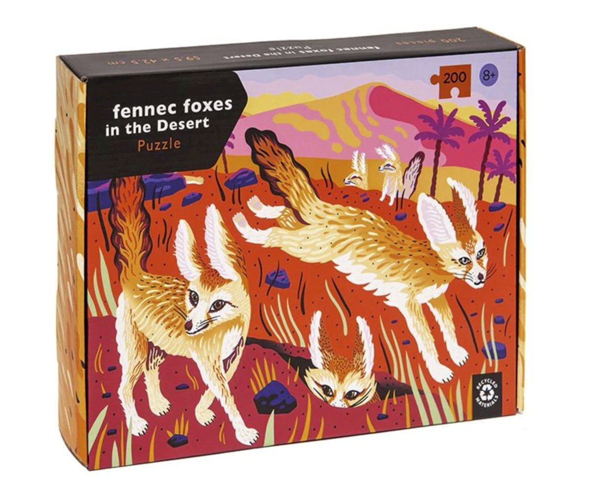 Puzzle Fennec Foxes In The Desert 200pz.
