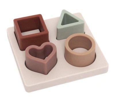 Puzzle embotable coeur