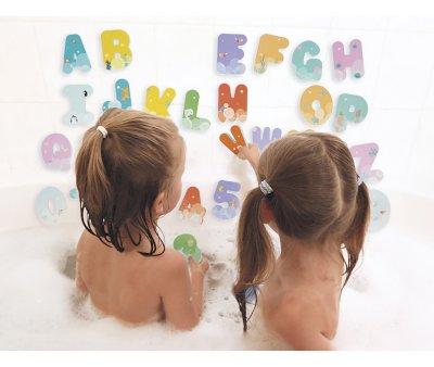 Lettres et chiffres pour la salle de bain