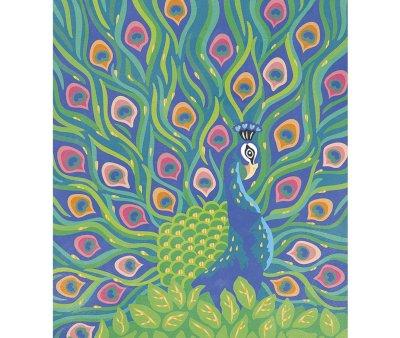 Pintura Por Nmeros Pjaros Fabulosos