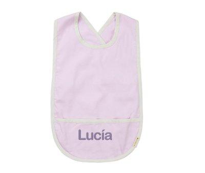 Grembiule-Bavaglio Cross Back Lilac Personalizzato