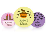 Pack of 3 Personalisable Halloween Badges