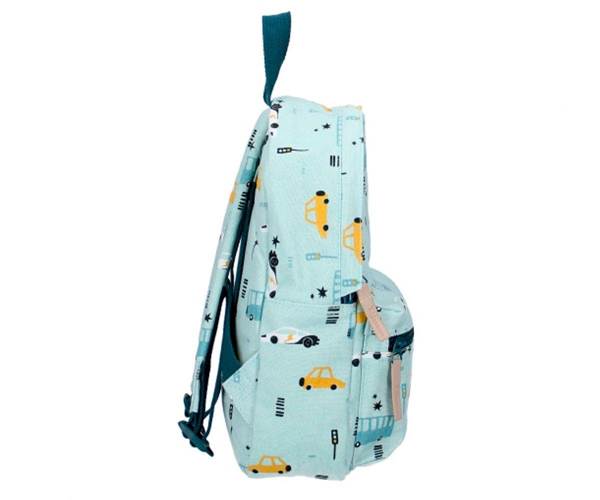 Mochila  Kidzroom Mini Blue Personalización - Personalizado