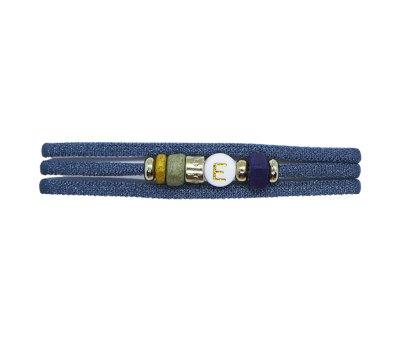 Collar-Pulsera Du Azul Grisceo