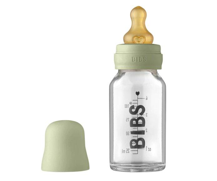 Biberão Vidro Bibs Sage 110 Ml