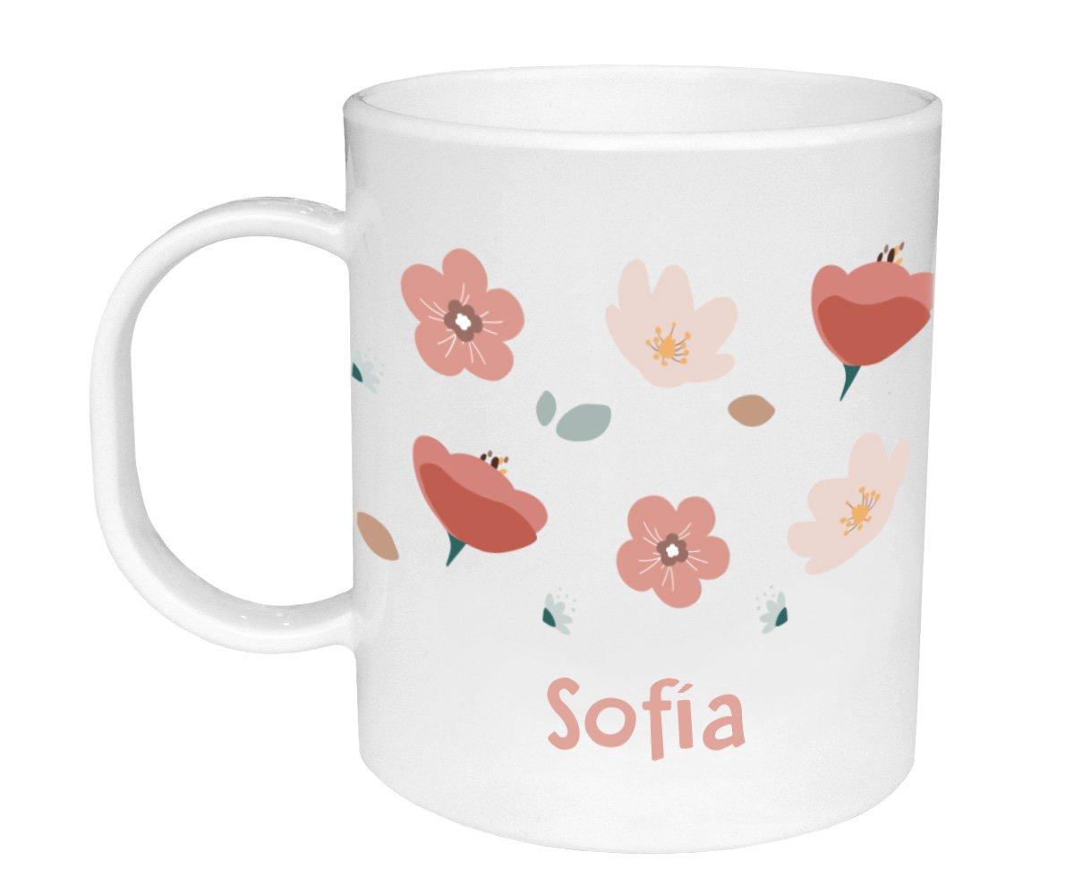 Taza de Plstico Personalizada Little Garden