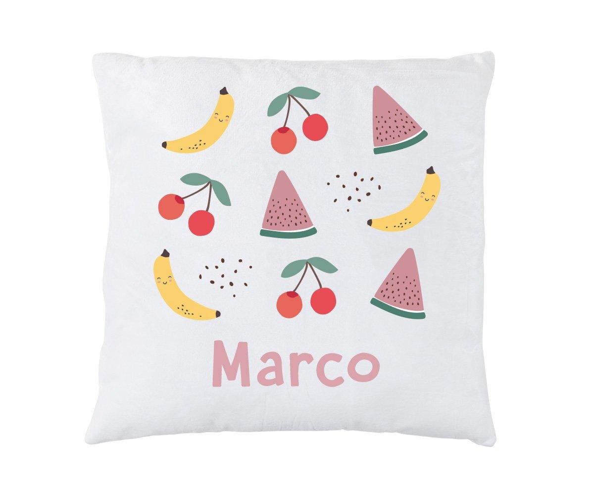 Coussin personnalis Fruits