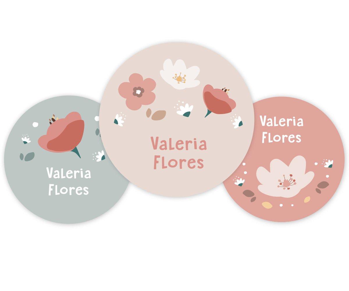 Pack De 3 Badges Personnalisés Little Garden