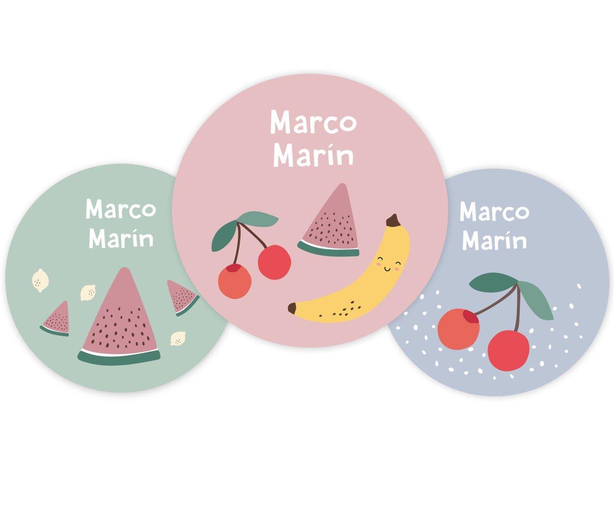 Pack 3 Distintivi Personalizzati Fruits