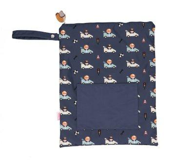 Bolsa Impermeable Grande Speed Racers Personalizable