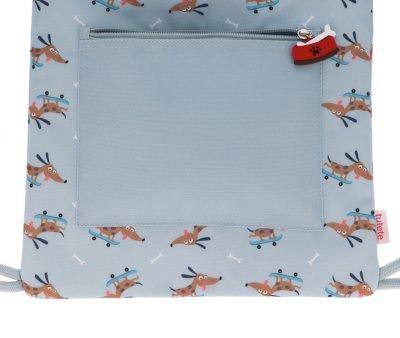Mochila Saco Impermeable Skater Dog Personalizable