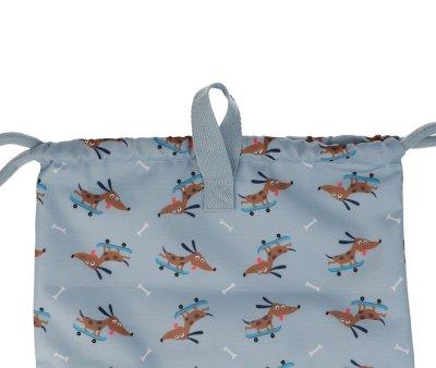 Mochila Saco Impermeable Skater Dog Personalizable