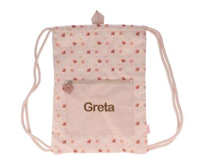 Mochila Saco Impermeable Little Garden Personalizable