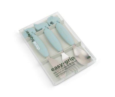 3 Posate Antiscivolo YummyPlus Deer Friends Blue