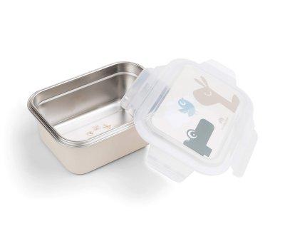 Lunch Box Acciaio Lalee/Croco Sand