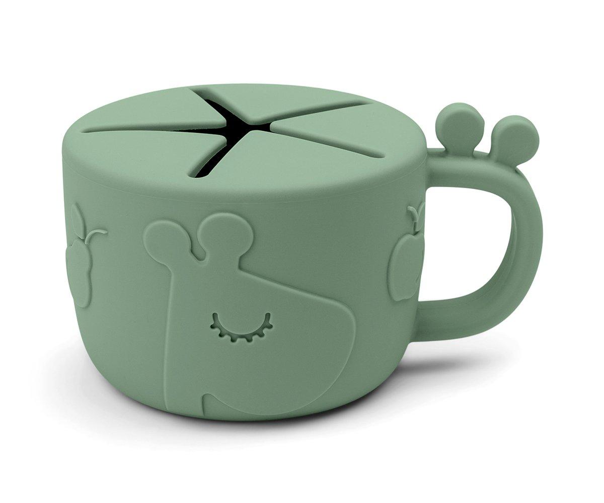 Taza Dispensador De Snacks Raffi Green