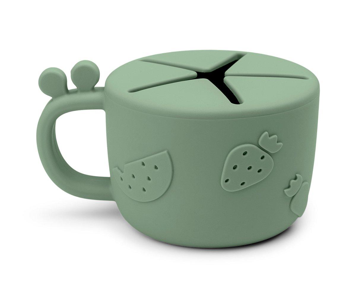 Taza Dispensador De Snacks Raffi Green