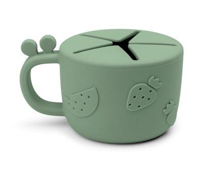 Taza Dispensador de Snacks Raffi Green