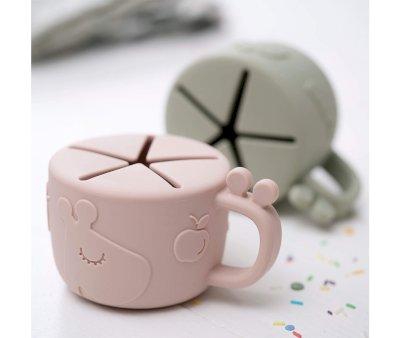 Taza Dispensador de Snacks Raffi Green