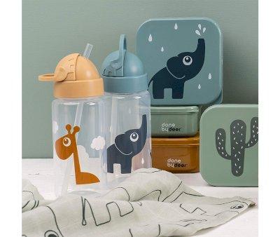 Set 3 Scatoline Snack Deer Friends Blue  mix