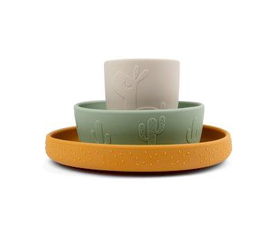 Vajilla Lalee Verde/Mostaza/Sand