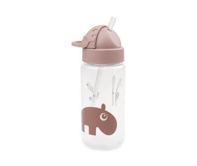 Botella Plstico con Pajita Ozzo Powder