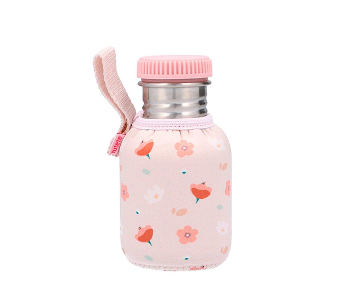 Bouteille En Acier Personnalisable Little Garden Avec Housse 350 Ml