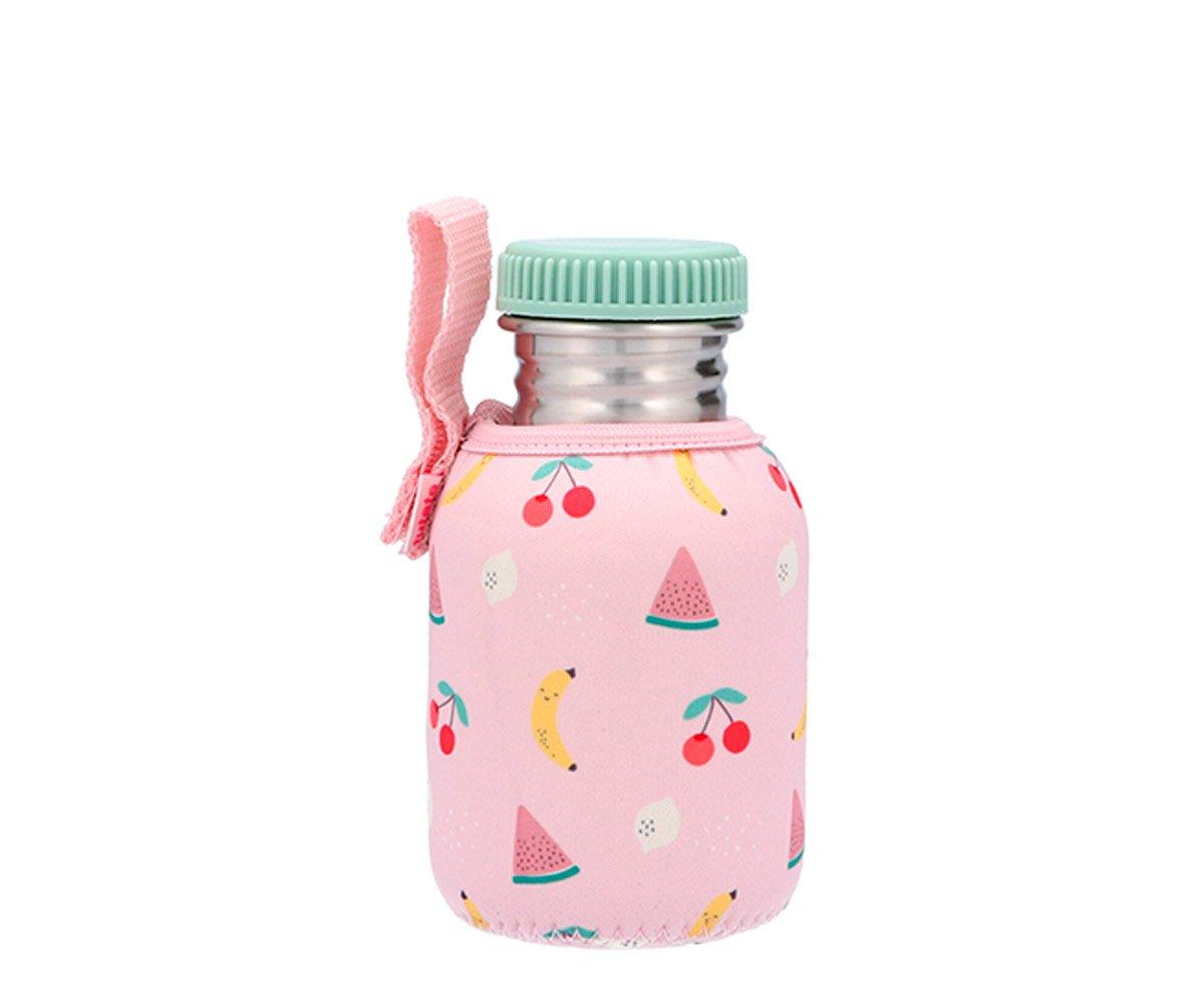 Botella Acero con Funda Fruits Personalizable 350ml