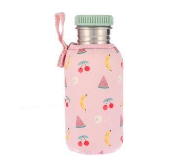 Botella Acero con Funda Fruits Personalizable 500ml