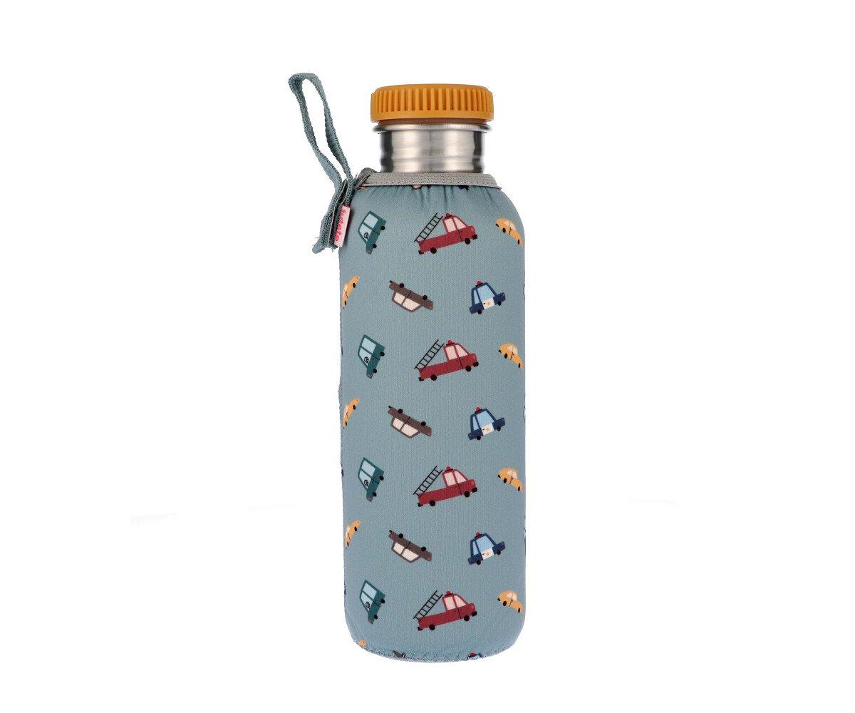 Botella Acero con Funda Vintage Cars Personalizable 750ml