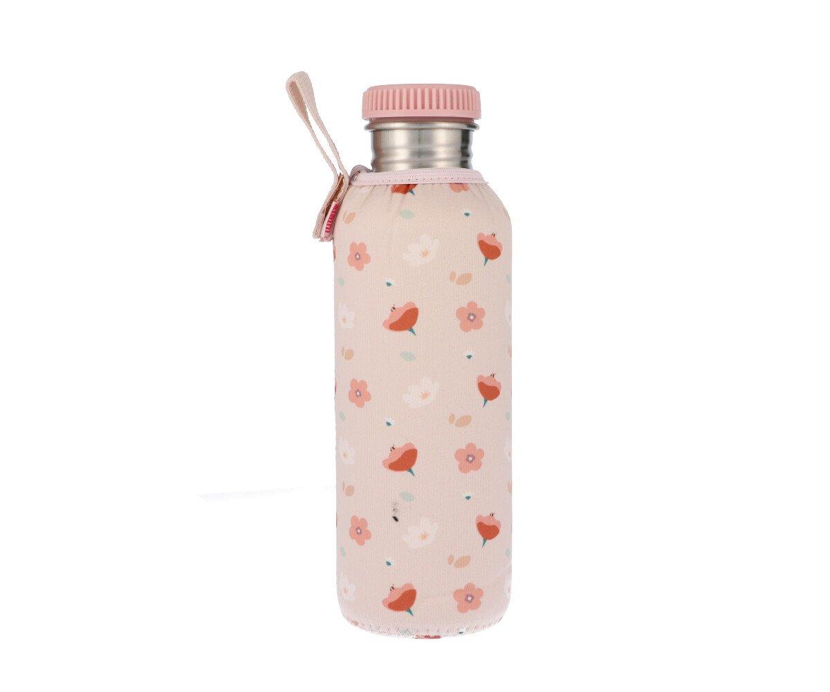 Garrafa de Ao com forro Little Garden Personalizvel  750ml