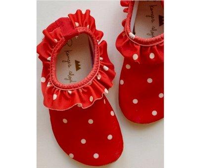 Escarpines Manuca Kelly Red Dot