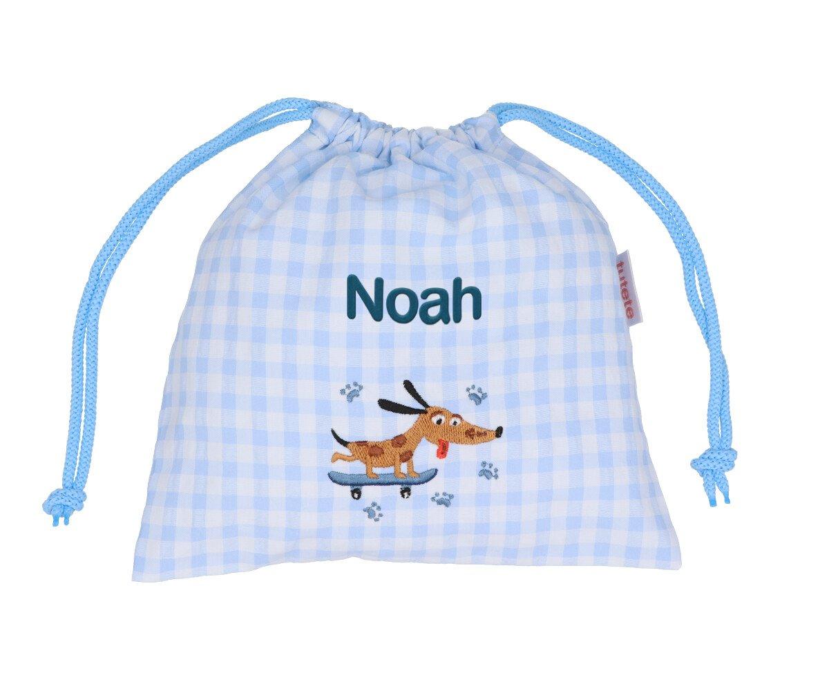 Bolsa Merienda Skater Dog Personalizable