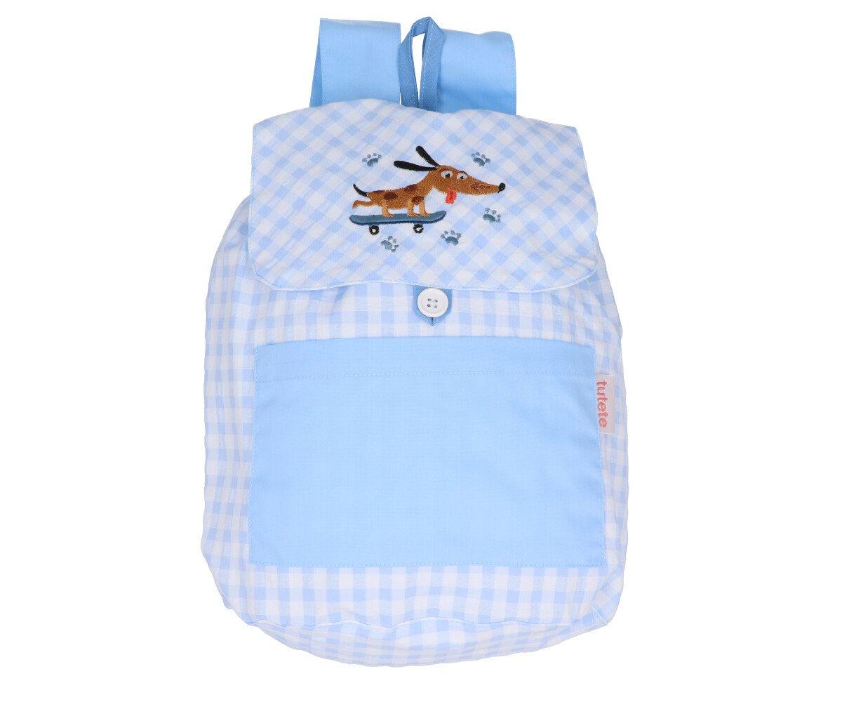 Mochila Pequea Skater Dog Personalizable