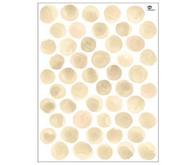 Adhesivos Pared Lunares Amarillo