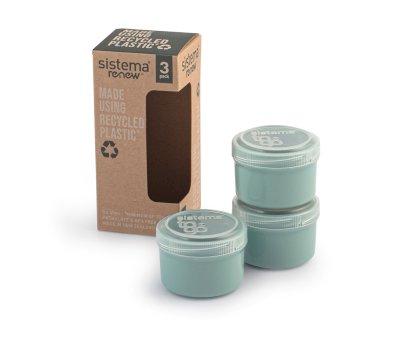 Set 3 Hermticos 35 ml Menta