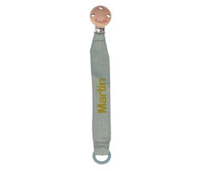 Chupetero Wash Silicona Sage Personalizable