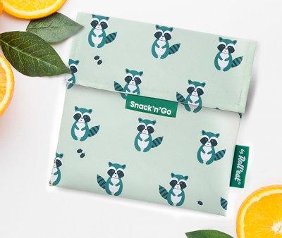 Porta Alimentos Snack n'Go Animals Mapache