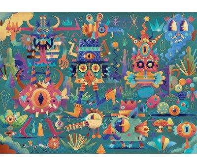 Puzzle La Fiesta de los Monstruos