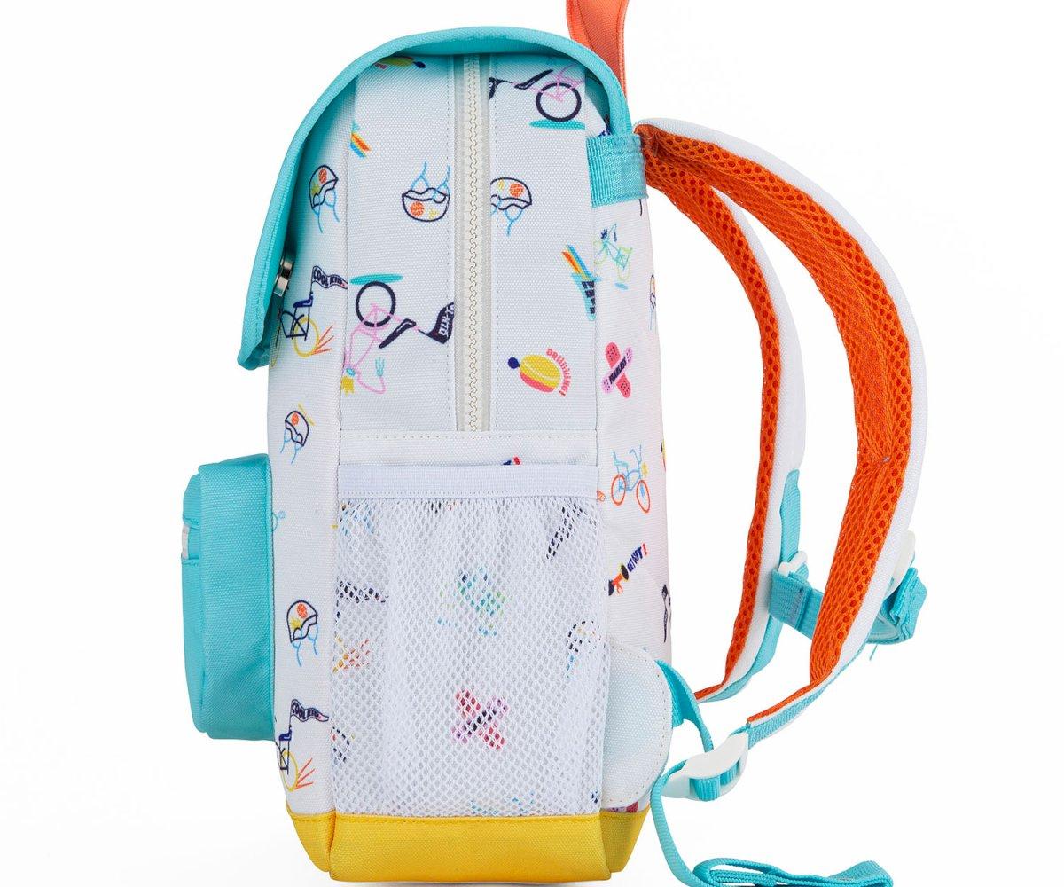 Mochila Preescolar Solapa Cool Ride - Personalizado