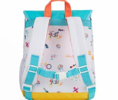 Mochila Preescolar Solapa Cool Ride Personalizable